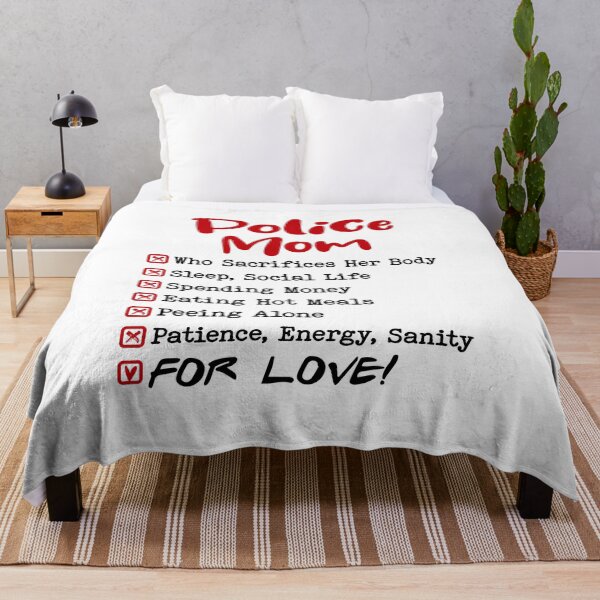 Item preview, Mom Who Sacrifies Everything For Love Mothers Day Birthday Funny Police designed and sold by EasyPrintGift.