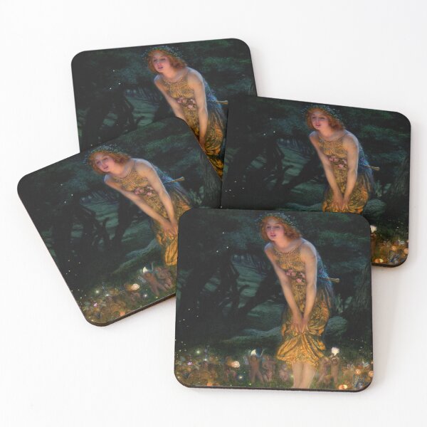 Item preview, Midsummer Eve by Edward Robert Hughes designed and sold by AestheticsXarts.