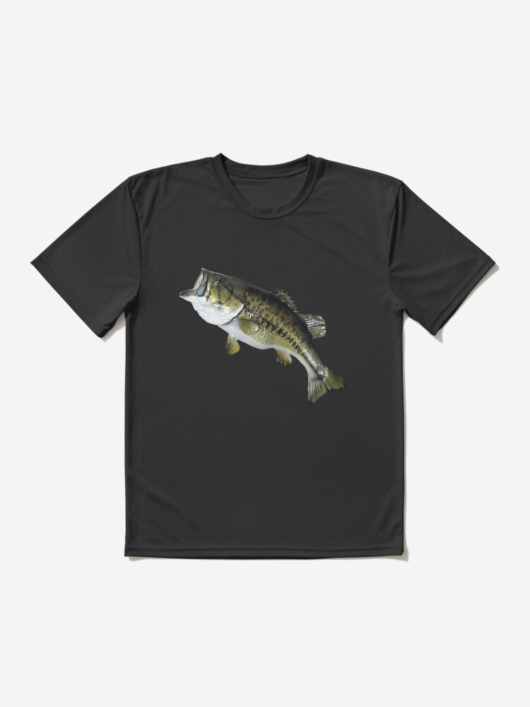 Bass Fishing, Real Largemouth Bass Fish High Quality Bass Fishing |  Essential T-Shirt