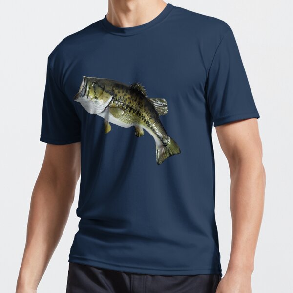 Rise & Reel Large Mouth Bass Lake Fishing Vintage Retro Essential T-Shirt  for Sale by bigraydesigns