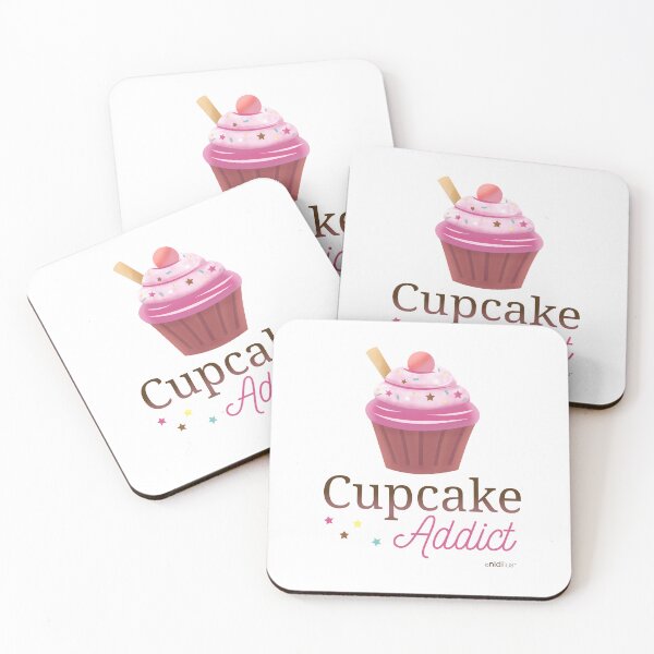 Item preview, Cupcake addict - Gourmet little cake full of colors and stars designed and sold by Stéphanie Carémoli.