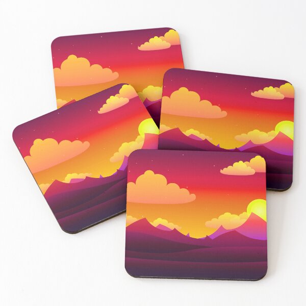 Item preview, Beautiful Mountain Sunset designed and sold by formylovelydog.
