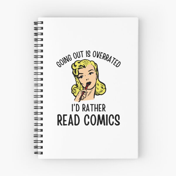 Item preview, Going Outside Is Highly Overrated - I'd Rather Read Comics designed and sold by shmodev.