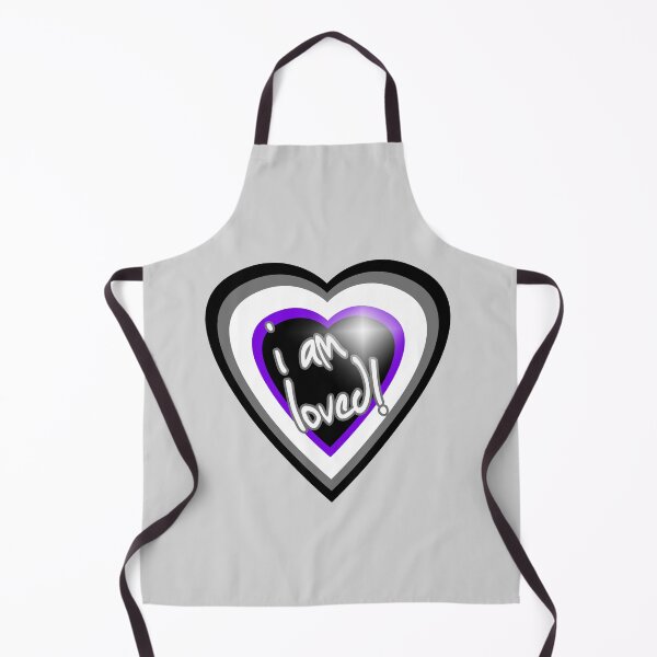 Item preview, Asexual Heart "I am loved!" LGBTQ designed and sold by elisagavi.