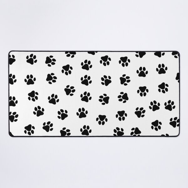Item preview, Black Dog Paw Print Pattern designed and sold by patterniastudio.