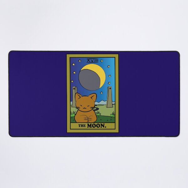 Item preview, TAROT CARDS | THE MOON. | CAT designed and sold by FalconLifeStore.