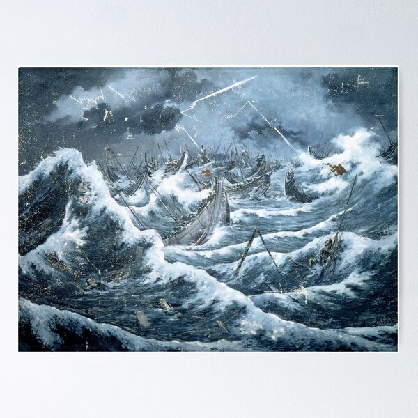 Item preview, Mongol Invasion of Japan (Divine Wind) by Issho Yada designed and sold by AestheticsXarts.