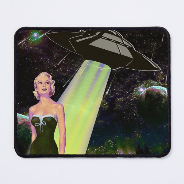 Item preview, UFO Pin-Up (Dark Version) designed and sold by SquirrelPants87.