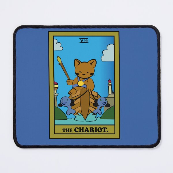 Item preview, TAROT CARDS | THE CHARIOT. | CAT designed and sold by FalconLifeStore.