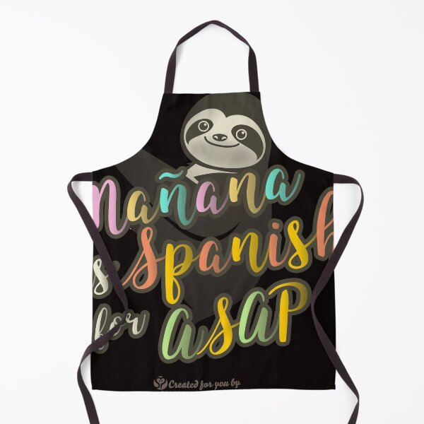 Item preview, Mañana is Spanish for ASAP designed and sold by Spassprediger.