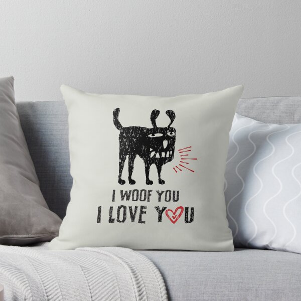 Item preview, I woof you I love you designed and sold by contegaga.