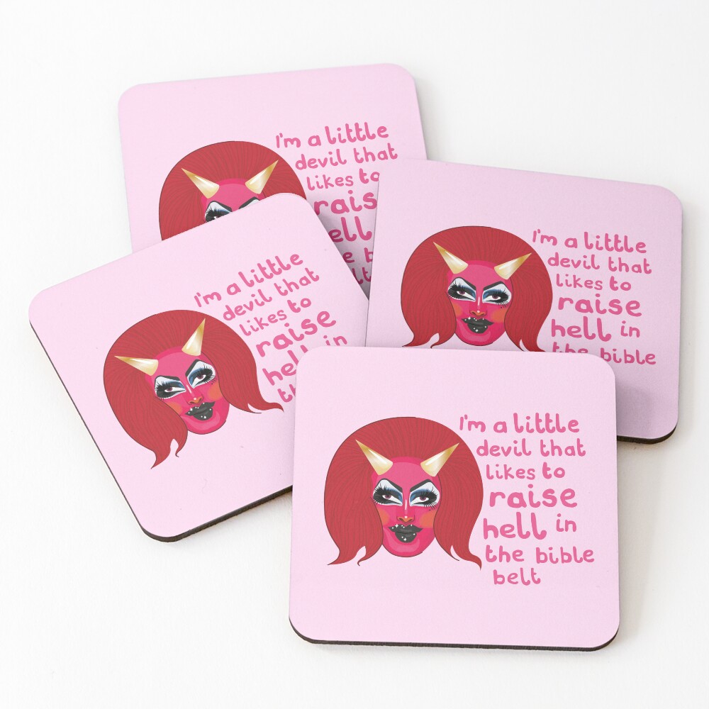 Item preview, Coasters (Set of 4) designed and sold by ponychops.