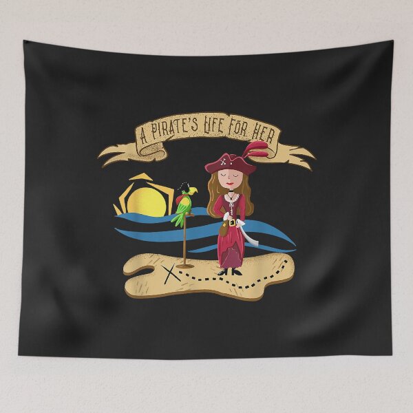 Item preview, SLG A Pirate's Life for Her Caribbean Girl with Parrot designed and sold by JeffreyMCombs.