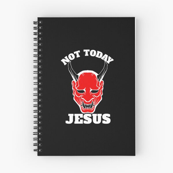 Item preview, Not today Jesus - cool motorcycle helmet design designed and sold by yoshra.