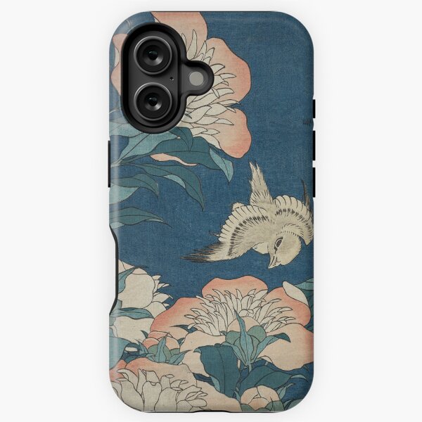 Item preview, Peony And Canary by Hokusai Katsushika designed and sold by AestheticsXarts.