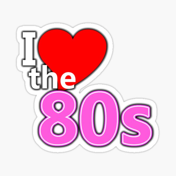 Item preview, I love 80s designed and sold by Tom O Gotchi.