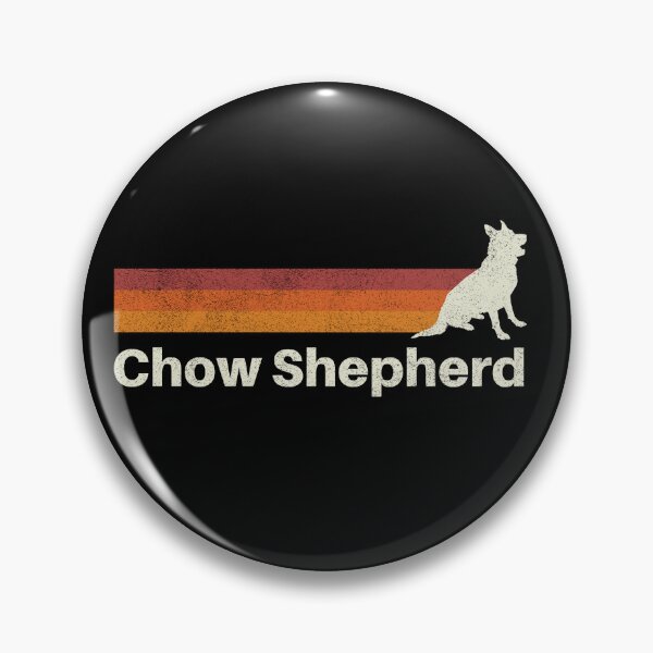 Artikelvorschau, Chow Shepherd Dog Vintage Retro Pet Lover entworfen und verkauft von rafaeltto.