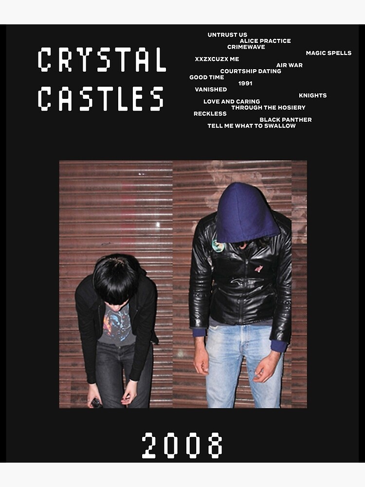 Crystal Castles 2008 Grafik 