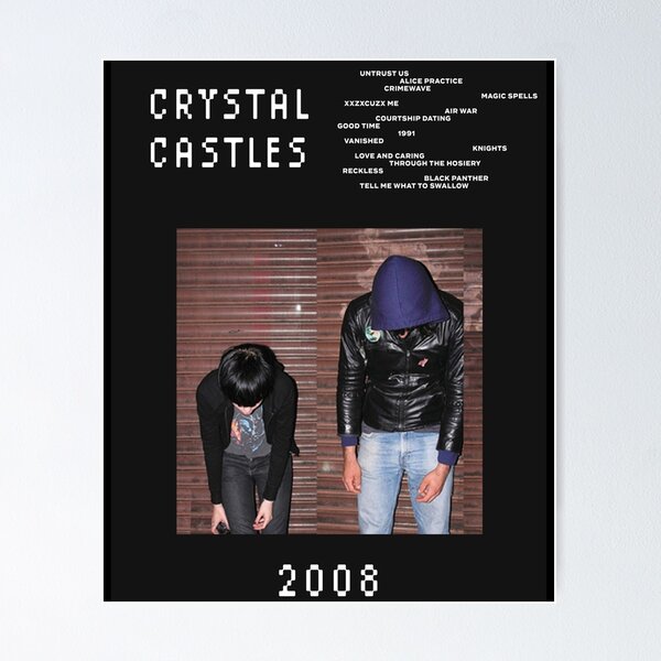 Crystal Castles 2008 Grafik 