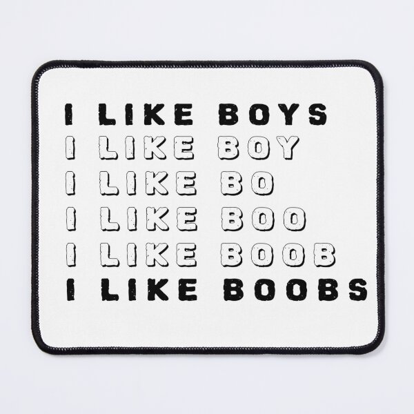 Item preview, I Like Boobs - Lesbian Pride designed and sold by QueerZone0.