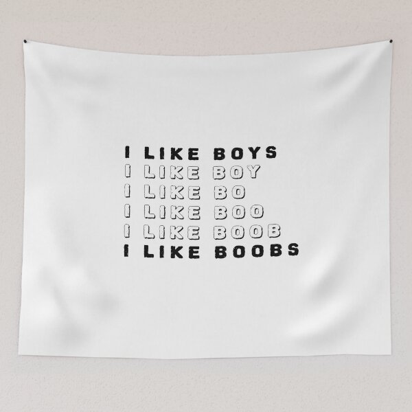 Item preview, I Like Boobs - Lesbian Pride designed and sold by QueerZone0.
