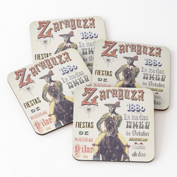 Item preview, ZARAGOZA - BULLFIGHTER - BULLLFIGHTING - SPAIN - TRADITIONS - POSTER - VINTAGE designed and sold by acapotevuelto.