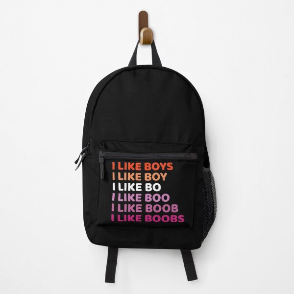 Item preview, I Like Boobs - Lesbian Pride designed and sold by QueerZone0.