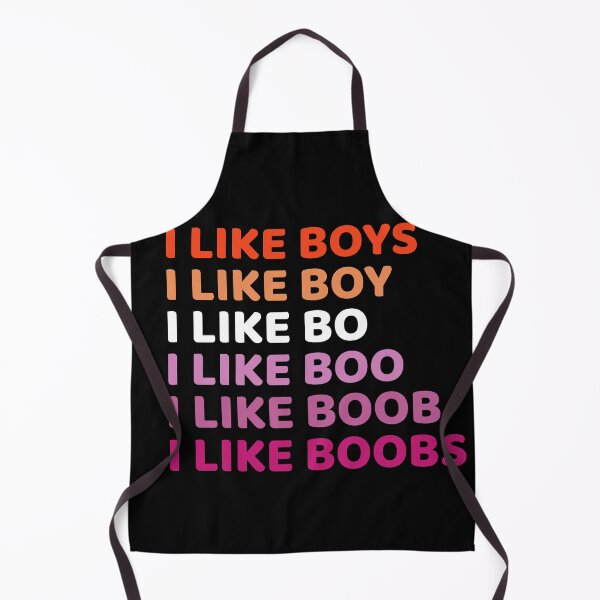 Item preview, I Like Boobs - Lesbian Pride designed and sold by QueerZone0.