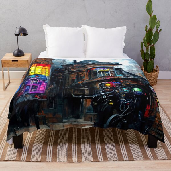 Item preview, Victorian Steampunk City designed and sold by AM FineArtPrints.