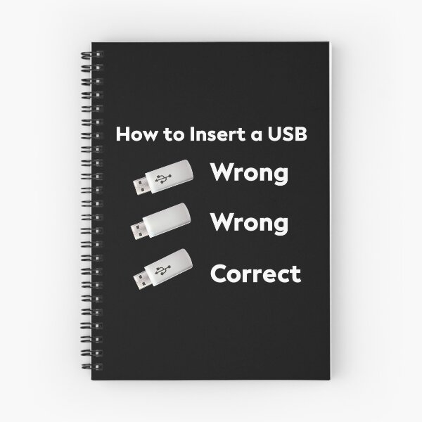Item preview, How to Insert a USB  wrong wrong correct funny USB paradox  designed and sold by Med ing.