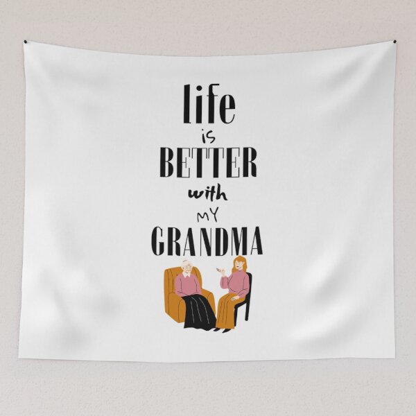 Item preview, Life is better with my grandma designed and sold by Wild-Rose-.