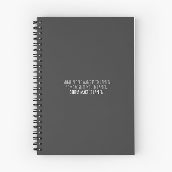 Item preview, Some people want it to happen designed and sold by Minimalist Quotes and Sayings.