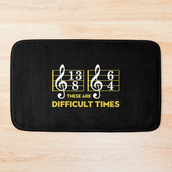 Item preview, These Are Difficult Times - Music Lover designed and sold by ibarrbeat.