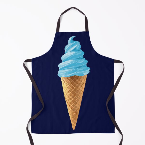 Item preview, Pastel Blue Soft Serve Ice Cream Cone designed and sold by Deborah Camp.