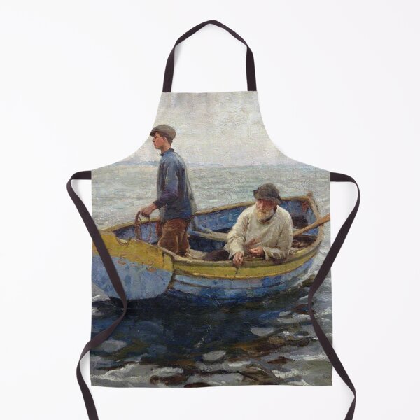Artikelvorschau, Fisherman vintage painting entworfen und verkauft von Vintage Designs +.