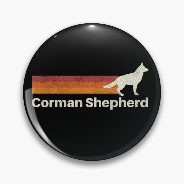 Artikelvorschau, Corman Shepherd Dog Vintage Retro Pet Lover entworfen und verkauft von rafaeltto.