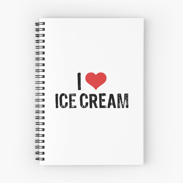 Item preview, I Love Ice Cream designed and sold by The "I Love Everything" Shop.
