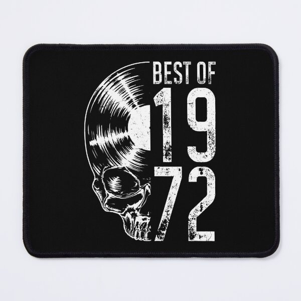 Item preview, Best Of 1972 Vintage Vinyl Record Lover Gothic Skull LP designed and sold by GrandeDuc.