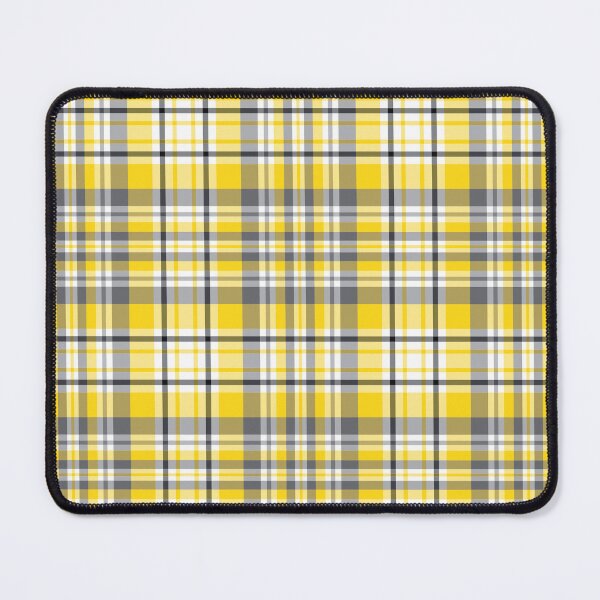 Item preview, Grey and Yellow Four Lines Symmetry Diagonal Checked Square Diamond Geometric Pattern designed and sold by Moyanana.