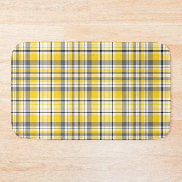 Item preview, Grey and Yellow Four Lines Symmetry Diagonal Checked Square Diamond Geometric Pattern designed and sold by Moyanana.