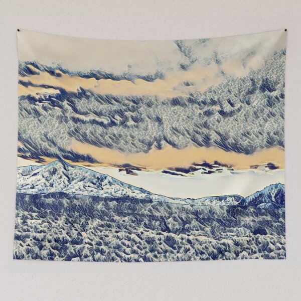 Item preview, Mountain Waves designed and sold by SunshineWalker.