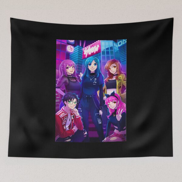 Item preview, Team Funnehs District Japanese City Night designed and sold by Kimiiche130.