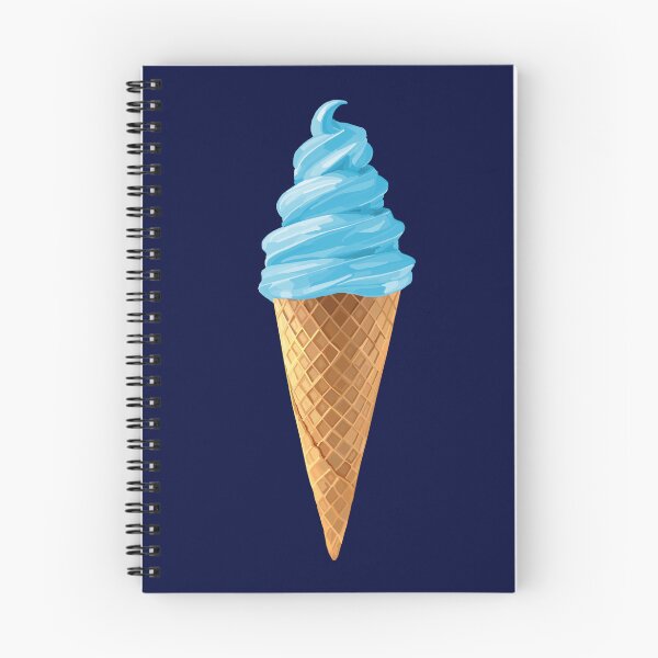Item preview, Pastel Blue Soft Serve Ice Cream Cone designed and sold by Deborah Camp.