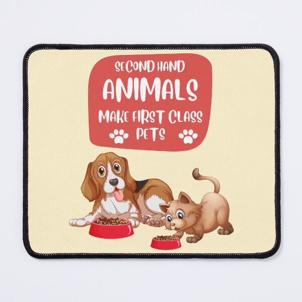 Item preview, Second Hand Animals Make First Class Pets designed and sold by Alieso.