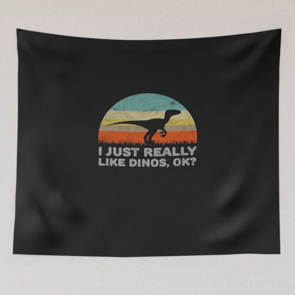 Item preview, Funny I Just Really Like Dinos OK Design T-Shirt designed and sold by OttoEliasson.