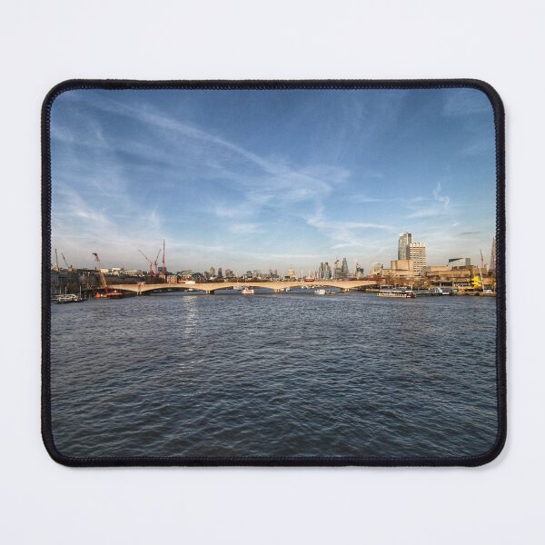 Item preview, View of The River Thames designed and sold by hoxtonboy.