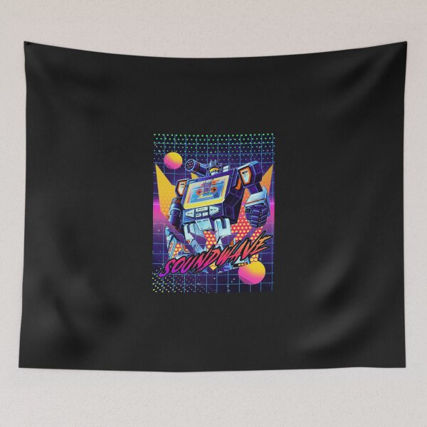 Artikelvorschau, Decepticon Soundwave 80&39;s Thema T-Shirt entworfen und verkauft von OttoEliasson.