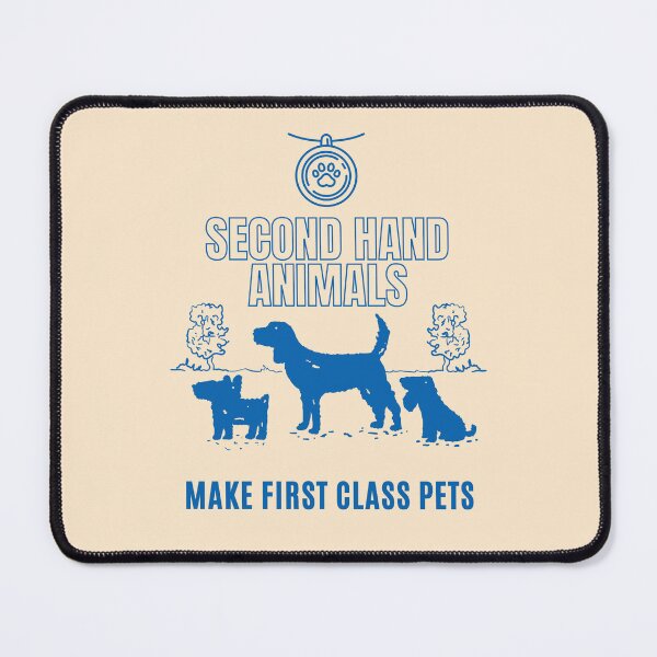 Item preview, Second Hand Animals Make First Class Pets Rescue designed and sold by Alieso.