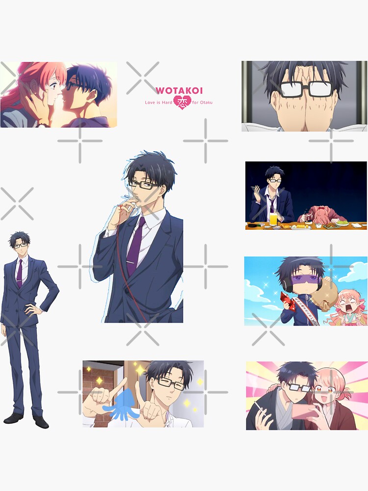 Wotakoi  Sticker for Sale by ThreadAlivees