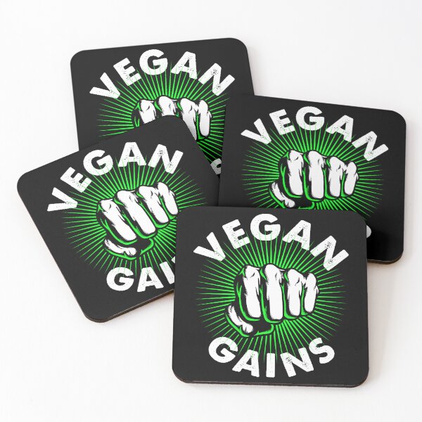 Item preview,  Vegan Gains Fist designed and sold by ReignGFX.